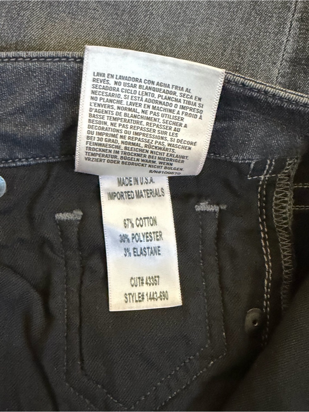 Citizens of Humanity Racer low-rise skinny jeans Size 25 - Picture 10 of 10